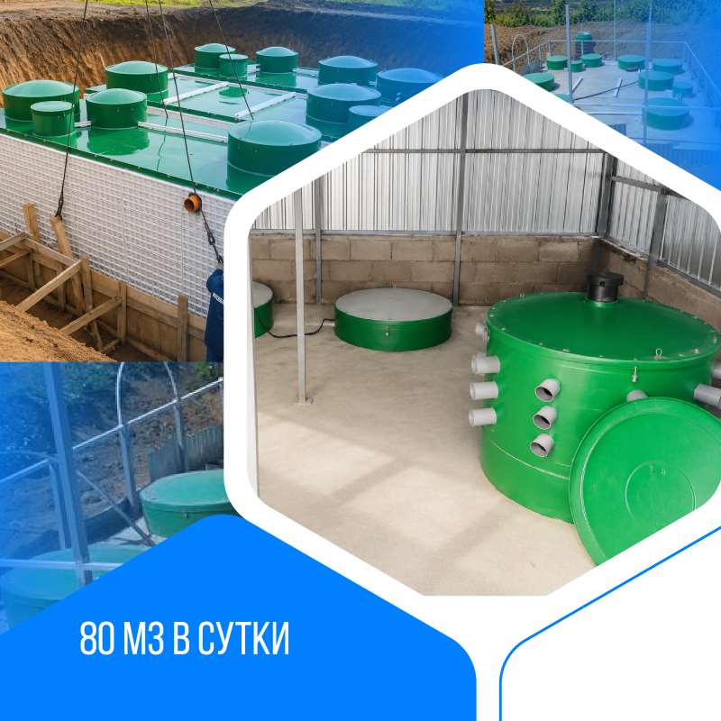 Очистные сооружения для загородного клуба